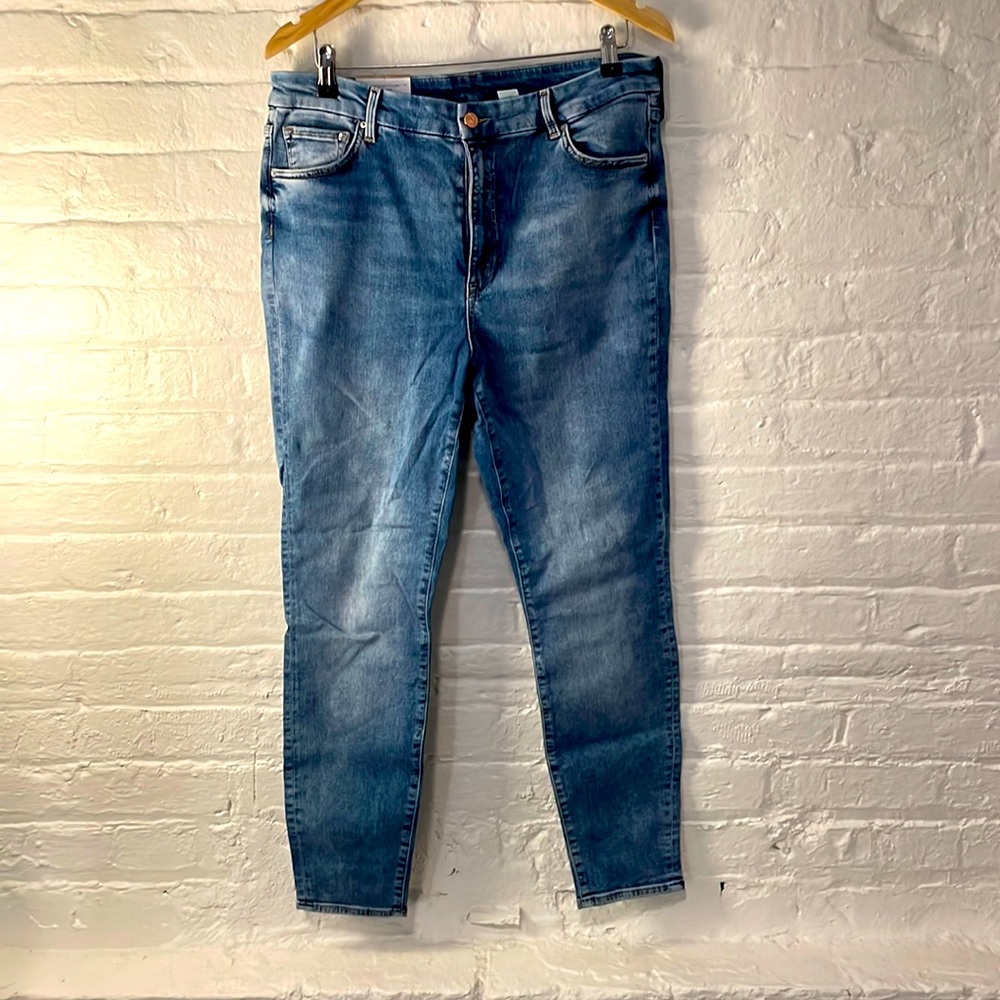 H&M High Waist Super Skinny Jean (Size 16)